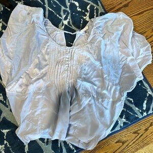 Rebecca Taylor purple blouse